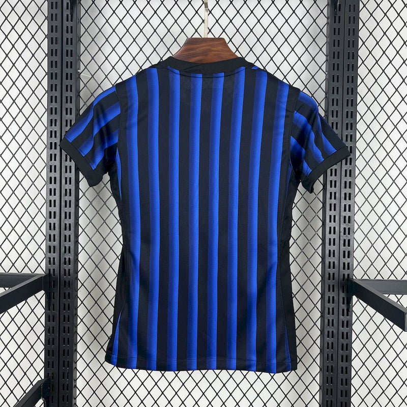 CAMISOLA FEMININA DO INTER DE MILAN 25/26 AZUL E PRETO