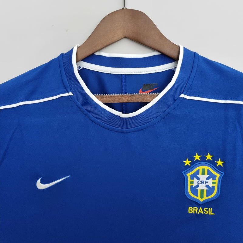 CAMISOLA RETRO DO BRASIL 97/98 AZUL