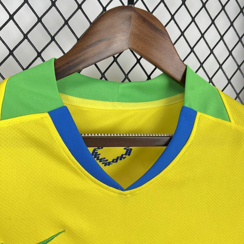 CAMISOLA FEMININA DO BRASIL 25/26 AMARELO