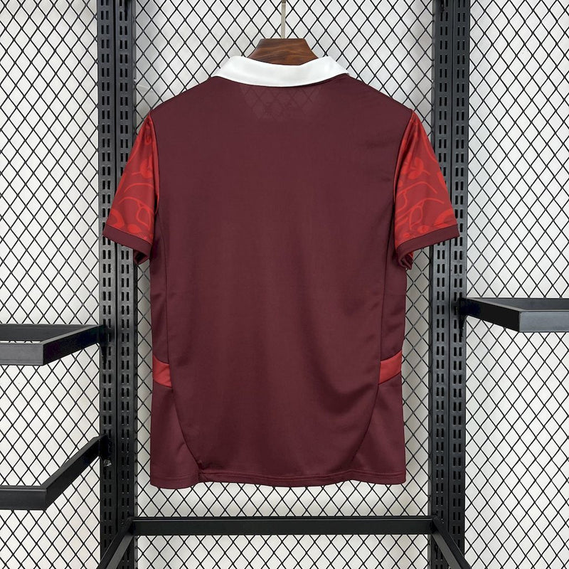 CAMISOLA DA SELEÇÃO DE PORTUGAL 25/26 VERMELHO