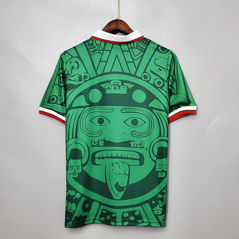 CAMISOLA RETRO DO MEXICO 98/99 VERDE