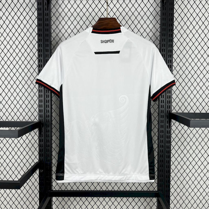CAMISOLA DA SELEÇÃO DA ALBANIA 25/26 BRANCO