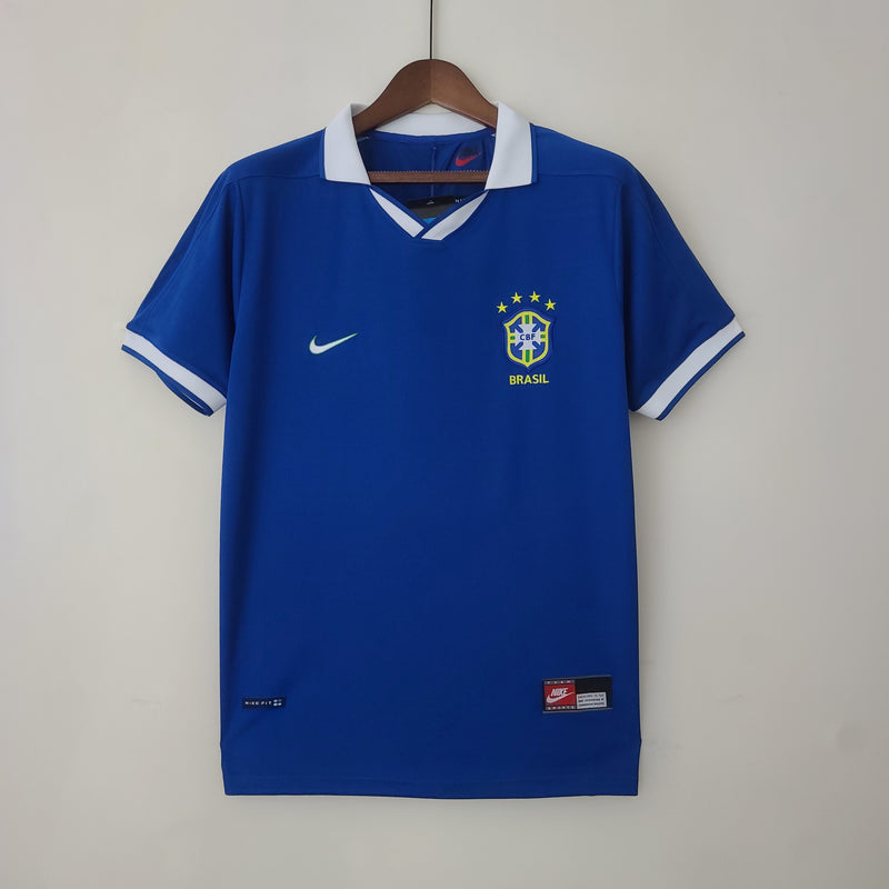 CAMISOLA RETRO DO BRASIL 97/98 AZUL