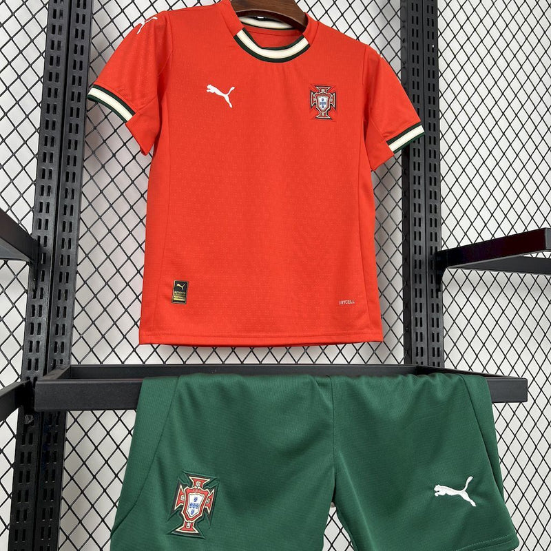 KIT INFANTIL DO PORTUGAL 25/26 VERMELHO E VERDE