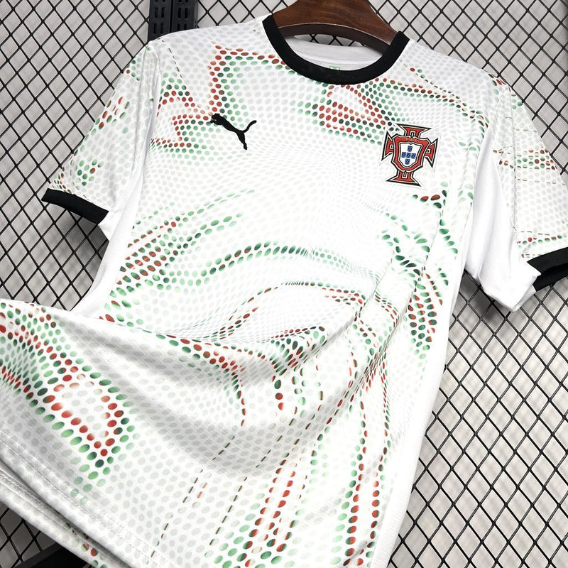 CAMISOLA DA SELEÇÃO DE PORTUGAL 25/26 BRANCO
