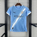 CAMISOLA FEMININA DO MANCHESTER CITY 25/26 AZUL