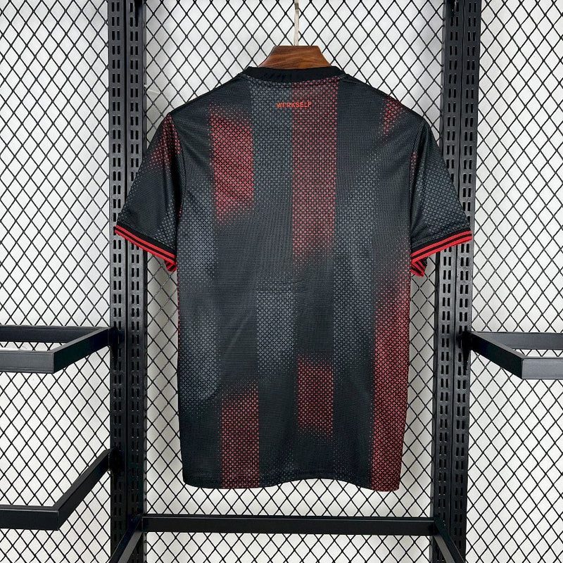 CAMISOLA DO BAYER LEVERKUSEN 25/26 PRETO