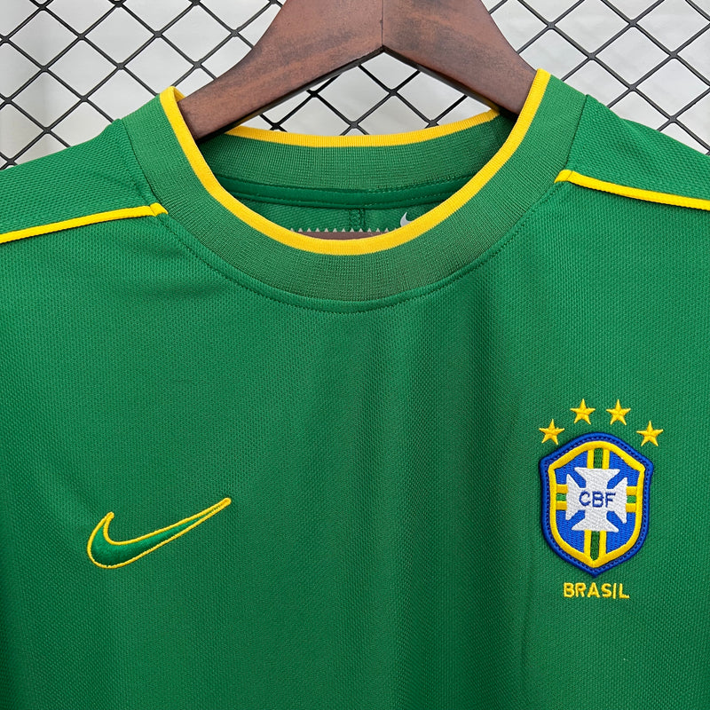 CAMISOLA RETRO DO BRASIL 97/98 VERDE GOLEIRO