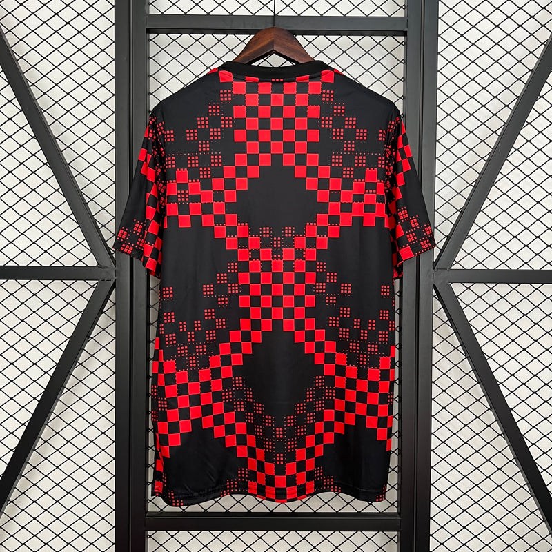 CAMISOLA DO BENFICA 25/26 VERMELHO E PRETO TREINO