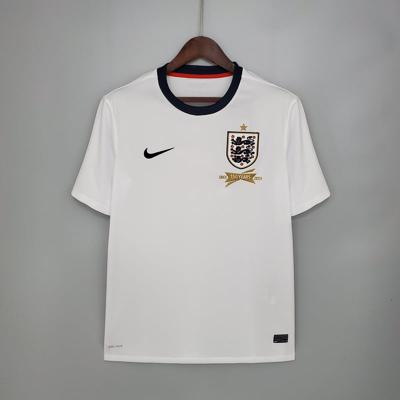 CAMISOLA RETRO DA INGLATERRA 12/13 BRANCO