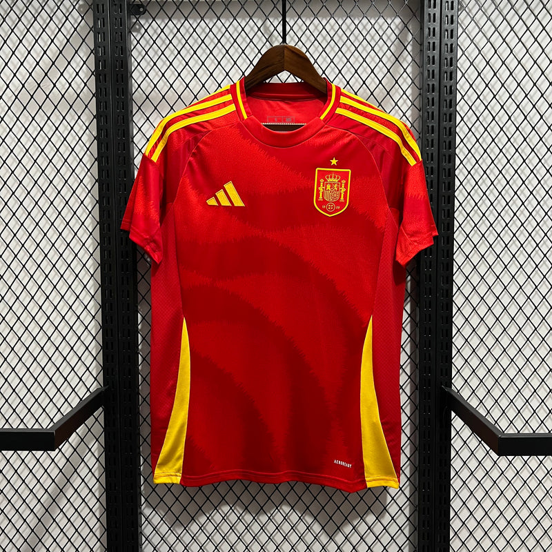 CAMISOLA DA SELEÇÃO DA ESPANHA 25/26 VERMELHO