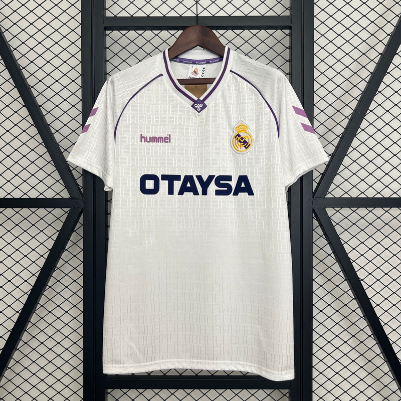 CAMISOLA RETRO DO REAL MADRID 91/92 BRANCO