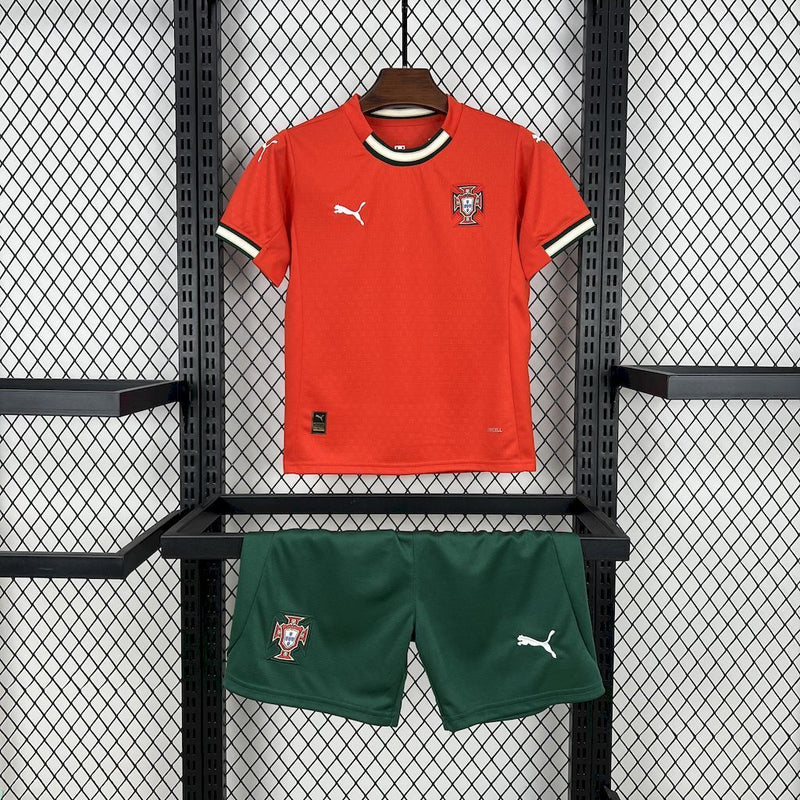 KIT INFANTIL DO PORTUGAL 25/26 VERMELHO E VERDE