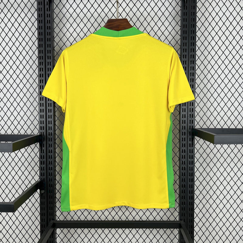 CAMISOLA DA SELEÇÃO DO BRASIL 25/26 AMARELO