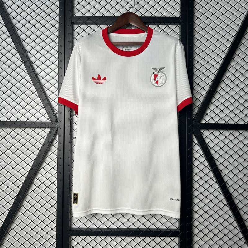 CAMISOLA DO BENFICA 25/26 BRANCO EDIÇÃO ESPECIAL