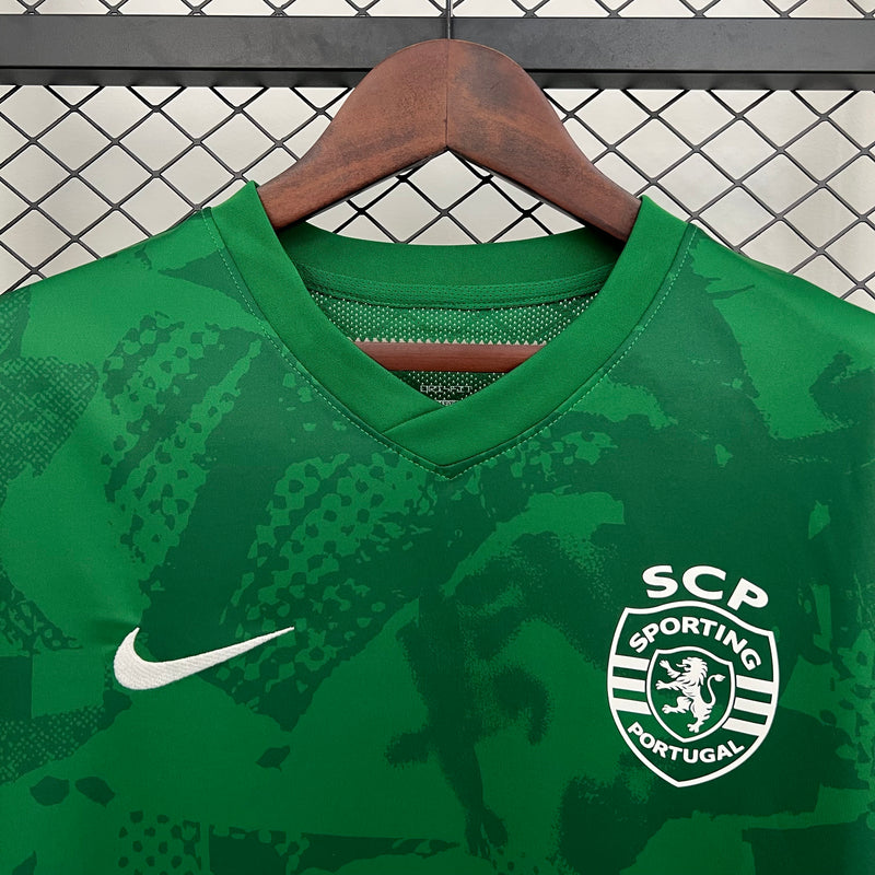 CAMISOLA DO SPORTING 25/26 VERDE TREINO