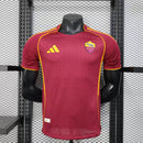 CAMISOLA VERSÃO PLAYER DA ROMA 25/26 VERMELHO