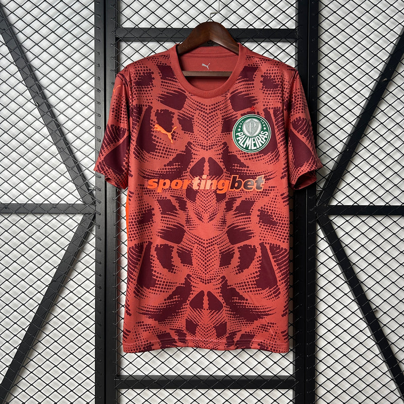 CAMISOLA DO PALMEIRAS 25/26 VERMELHO GOLEIRO