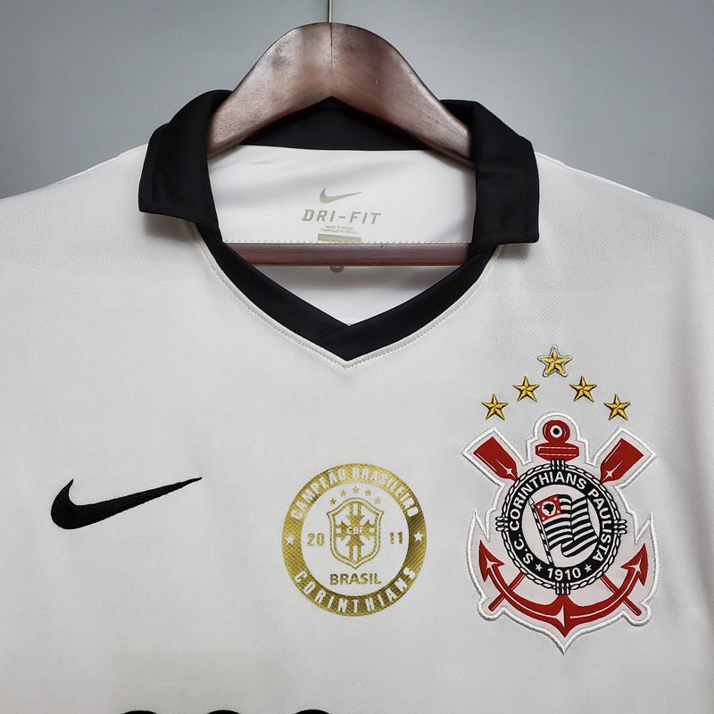 CAMISOLA RETRO DO CORINTHIANS 11/912 BRANCO