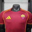 CAMISOLA VERSÃO PLAYER DA ROMA 25/26 VERMELHO