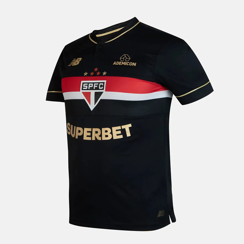 CAMISOLA DO SÃO PAULO 25/26 PRETO EDIÇÃO ESPECIAL