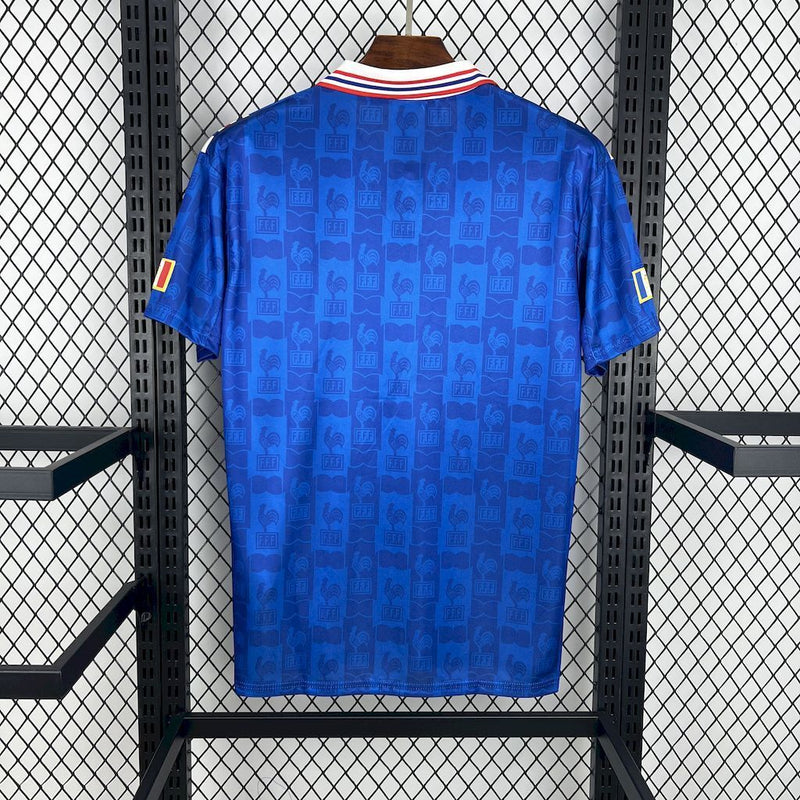 CAMISOLA RETRO DA FRANÇA 12/13 AZUL