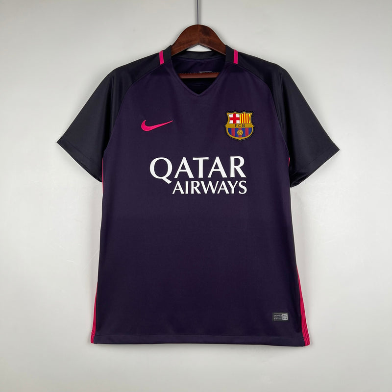 CAMISOLA RETRO DO BARCELONA 17/18 ROXO