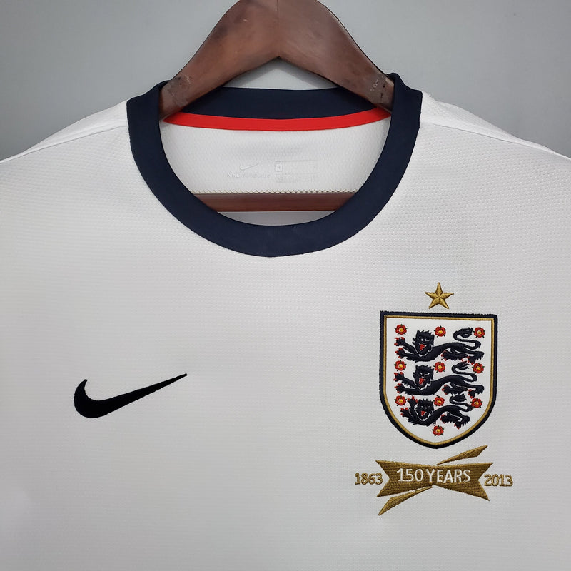 CAMISOLA RETRO DA INGLATERRA 12/13 BRANCO