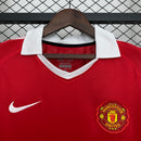 CAMISOLA RETRO DO MANCHESTER UNITED 10/11 VERMELHO
