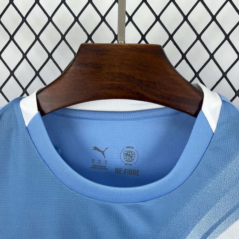 CAMISOLA FEMININA DO MANCHESTER CITY 25/26 AZUL