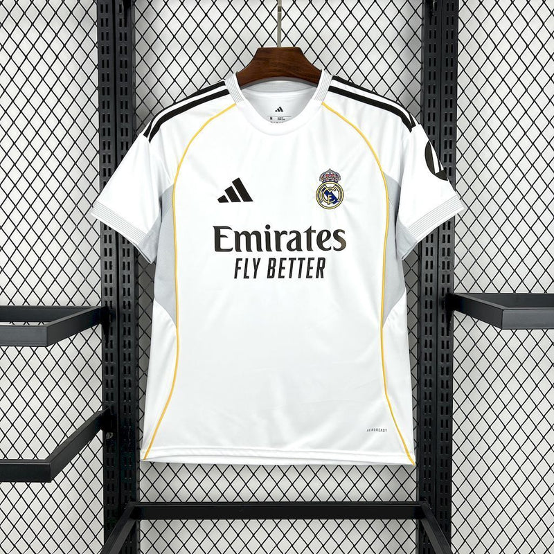 CAMISOLA DO REAL MADRID 25/26 BRANCO