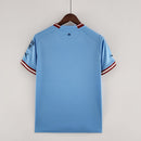 CAMISOLA RETRO DO MANCHESTER CITY 21/22 AZUL