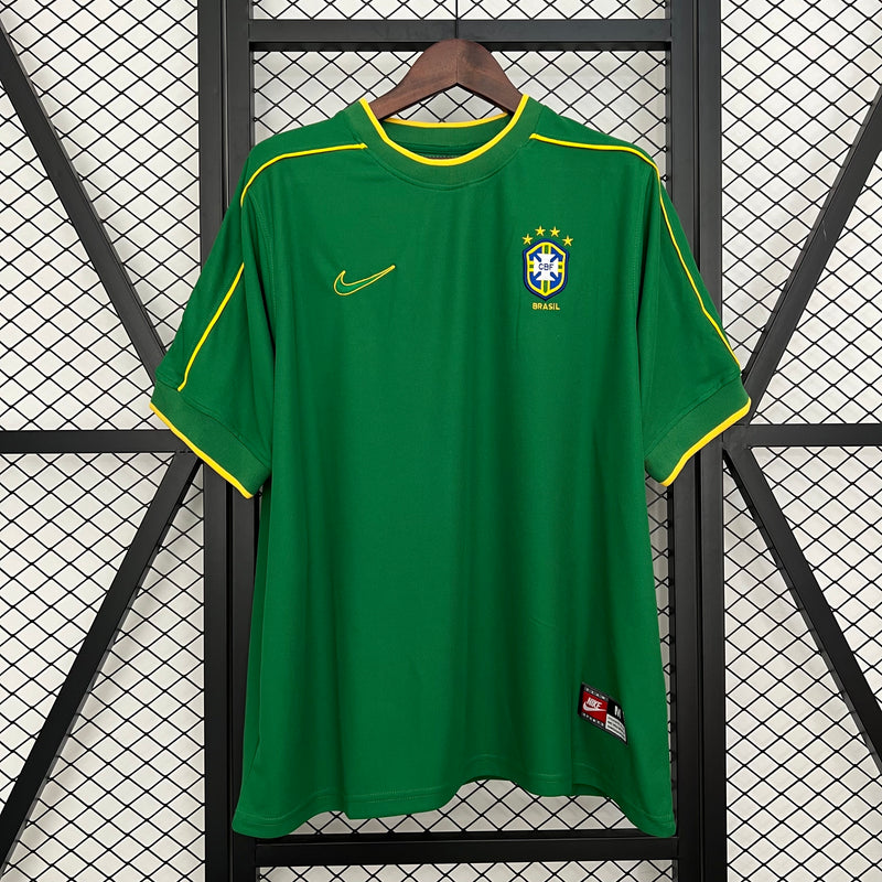 CAMISOLA RETRO DO BRASIL 97/98 VERDE GOLEIRO