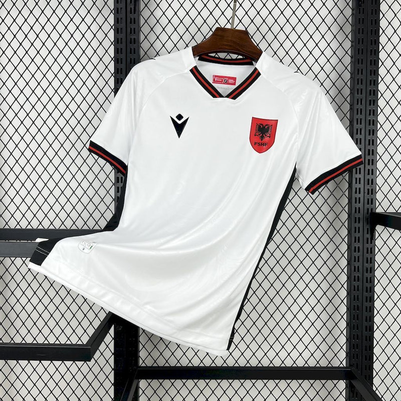 CAMISOLA DA SELEÇÃO DA ALBANIA 25/26 BRANCO
