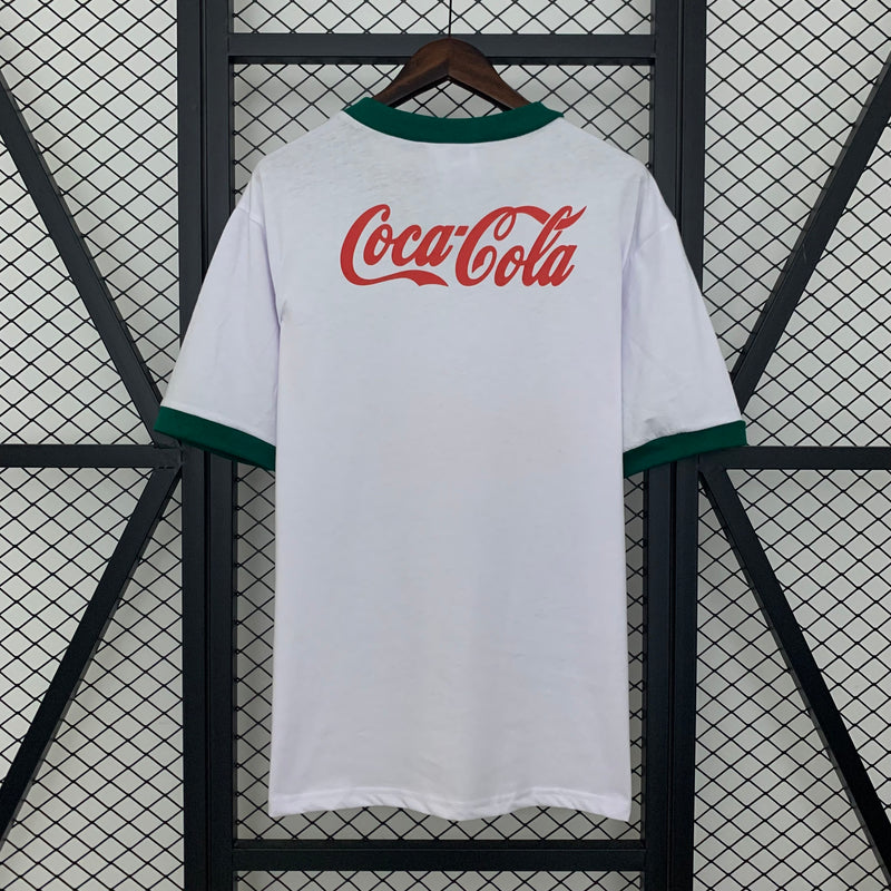 CAMISOLA RETRO DO PALMEIRAS 87/88 BRANCO