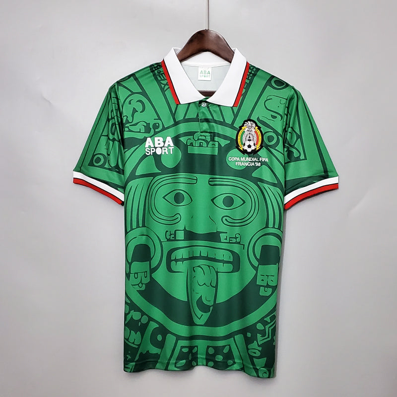 CAMISOLA RETRO DO MEXICO 98/99 VERDE
