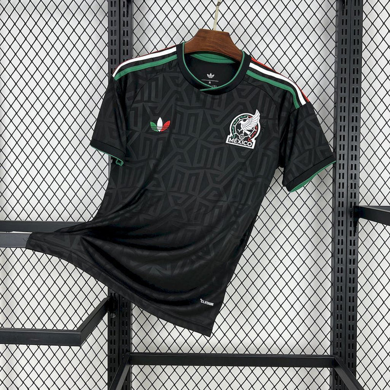 CAMISOLA DA SELEÇÃO DO MEXICO 25/26 PRETO