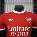CAMISOLA VERSÃO PLAYER DO ARSENAL 25/26 VERMELHO