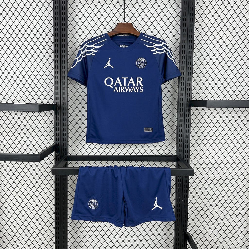KIT INFANTIL DO PSG 25/26 AZUL