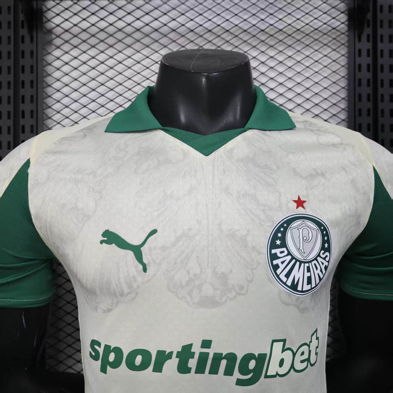 CAMISOLA VERSÃO PLAYER DO PALMEIRAS 25/26 BEGE