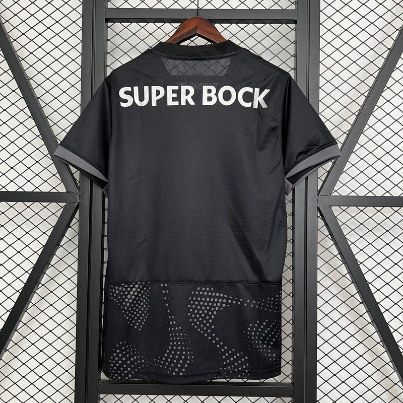 CAMISOLA DO SPORTING 25/26 PRETO EDIÇÃO ESPECIAL
