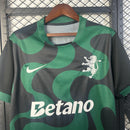 CAMISOLA DO SPORTING 25/26 VERDE E PRETO
