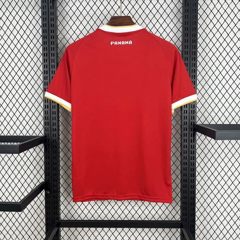 CAMISOLA DA SELEÇÃO DO PANAMÁ 25/26 VERMELHO