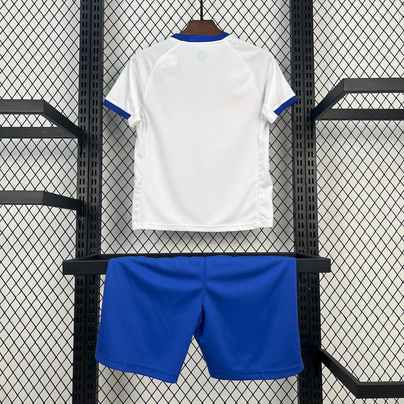 KIT INFANTIL DA INGLATERRA 25/26 BRANCO E AZUL