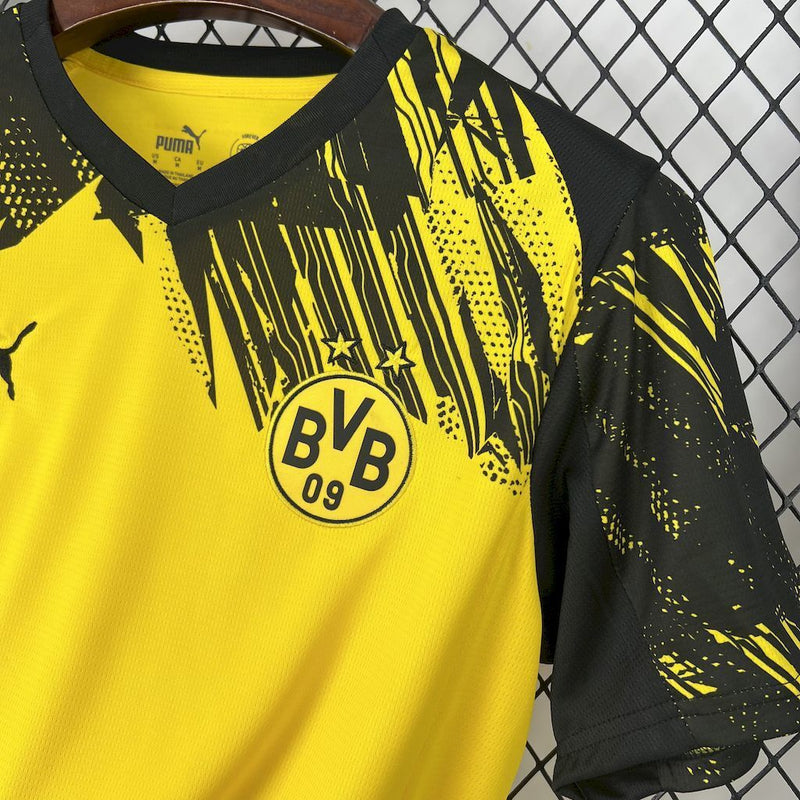 CAMISOLA DO BORUSSIA DORTMUND 25/26 AMARELO E PRETO