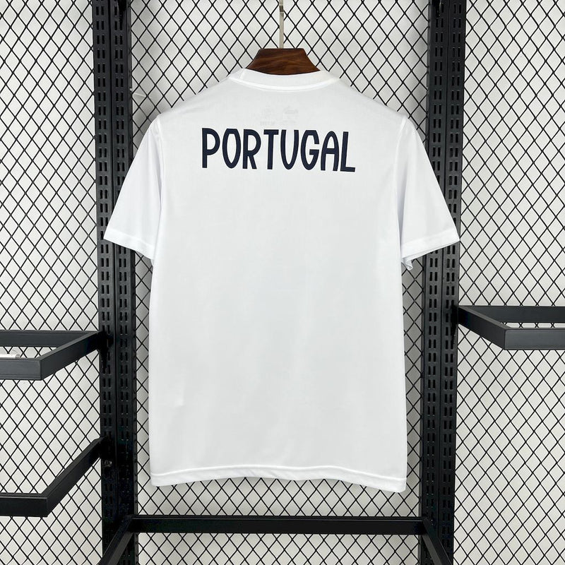 CAMISOLA DA SELEÇÃO DE PORTUGAL 25/26 BRANCO