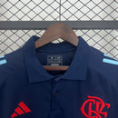 CAMISOLA DO FLAMENGO 25/26 POLO AZUL ESCURO