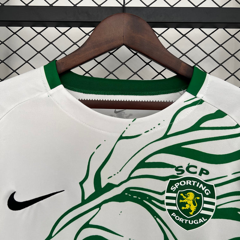 CAMISOLA DO SPORTING 25/26 BRANCO E VERDE