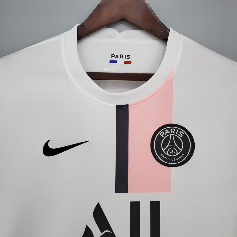 CAMISOLA RETRO DO PSG 20/21 BRANCO