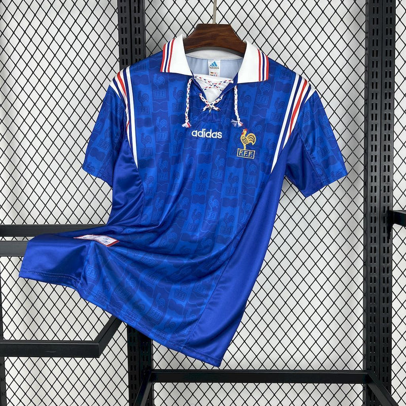 CAMISOLA RETRO DA FRANÇA 12/13 AZUL